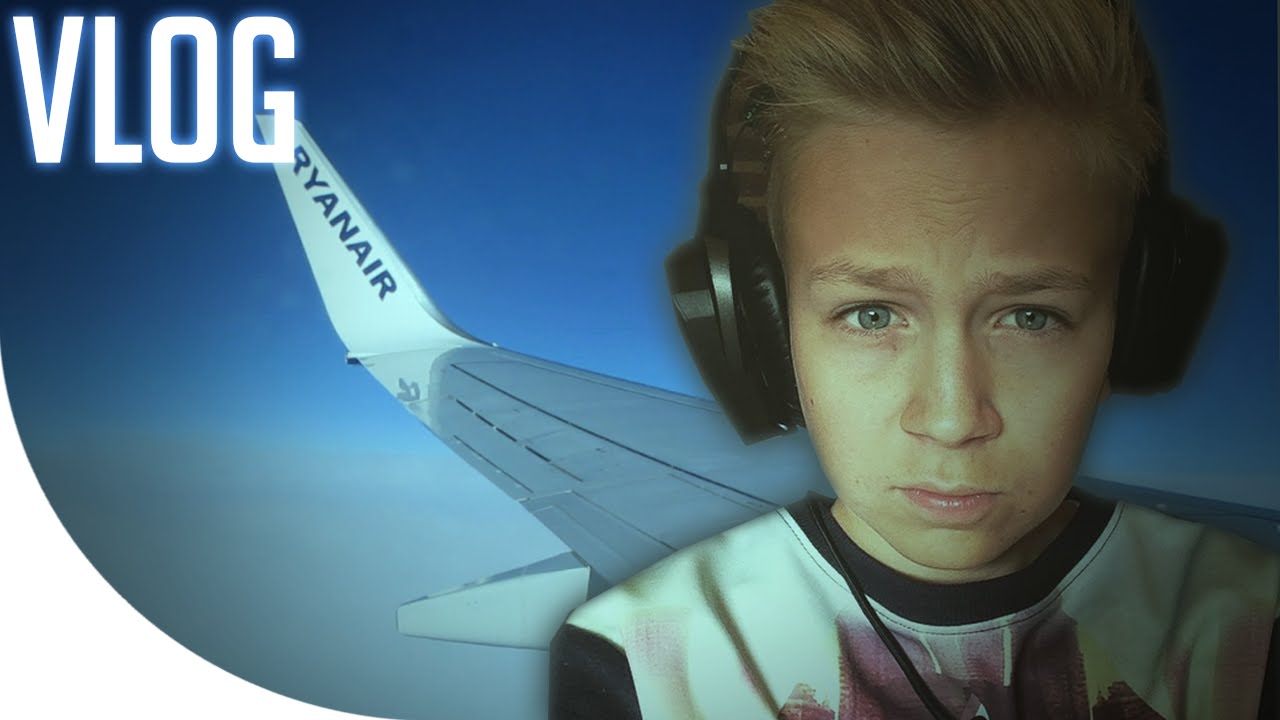 MET HET VLIEGTUIG! - Ties Vlog #39