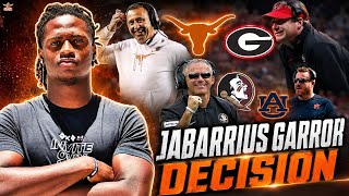 LIVE: JaBarrius Garror Makes His Decision! | Texas Football Recruiting