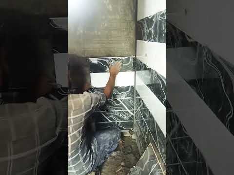 Deewar ki tile bathroom - YouTube