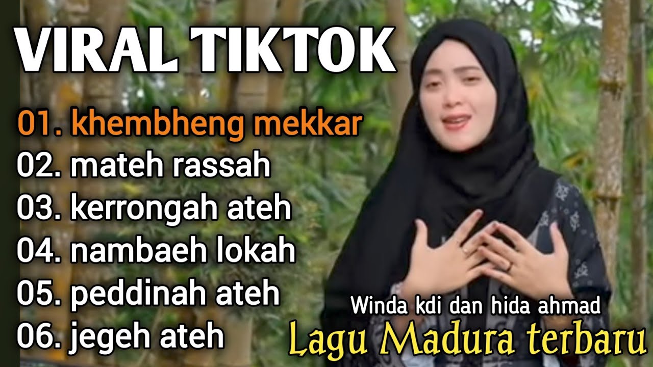 Lagu Madura Paling Viral di TikTok 2025 | Winda KDI & Hida Ahmad Full Album Terbaru
