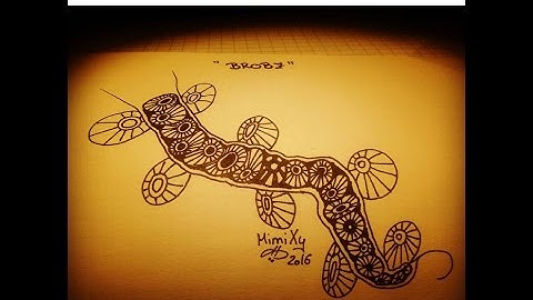 Daily Tangle - Day 4 - BROBZ