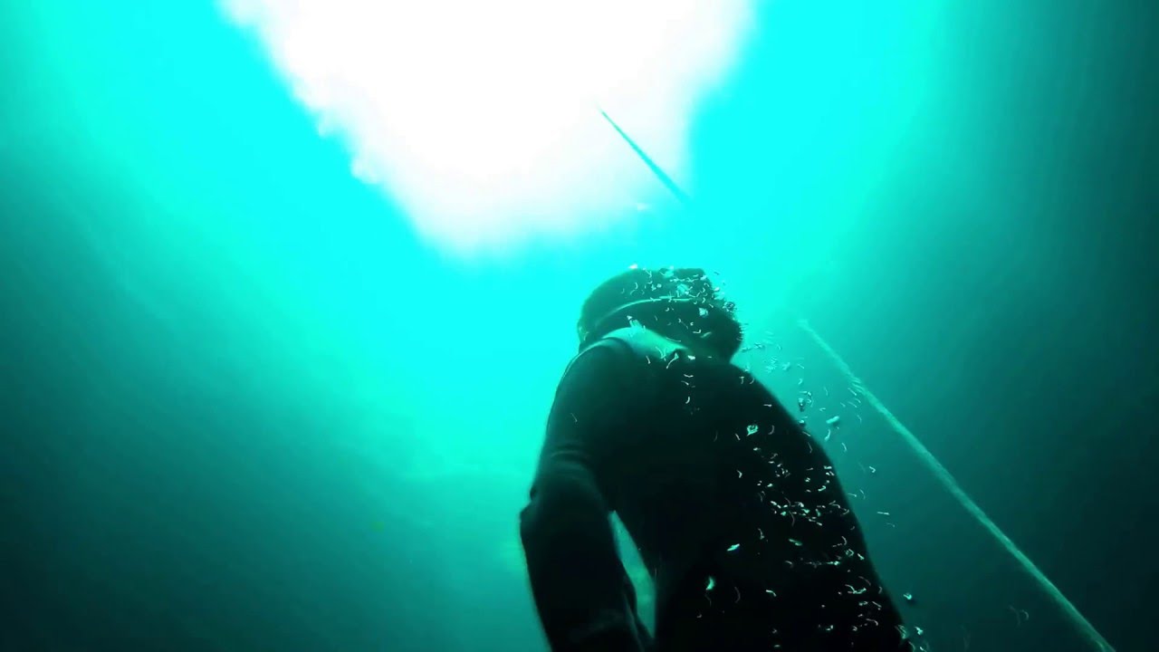 My first freedive to 20m Constant weight (CWT) YouTube