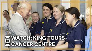 WATCH: King Charles Tours New Macmillian Cancer Support Centre