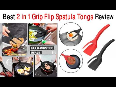 Best 2 in 1 Grip Flip Spatula Tongs Review 2026