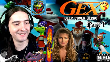 Gex 3: Deep Cover Gecko - Part 1 - Holiday Broadcasting, Totally Scrooged And Marsupial Madness