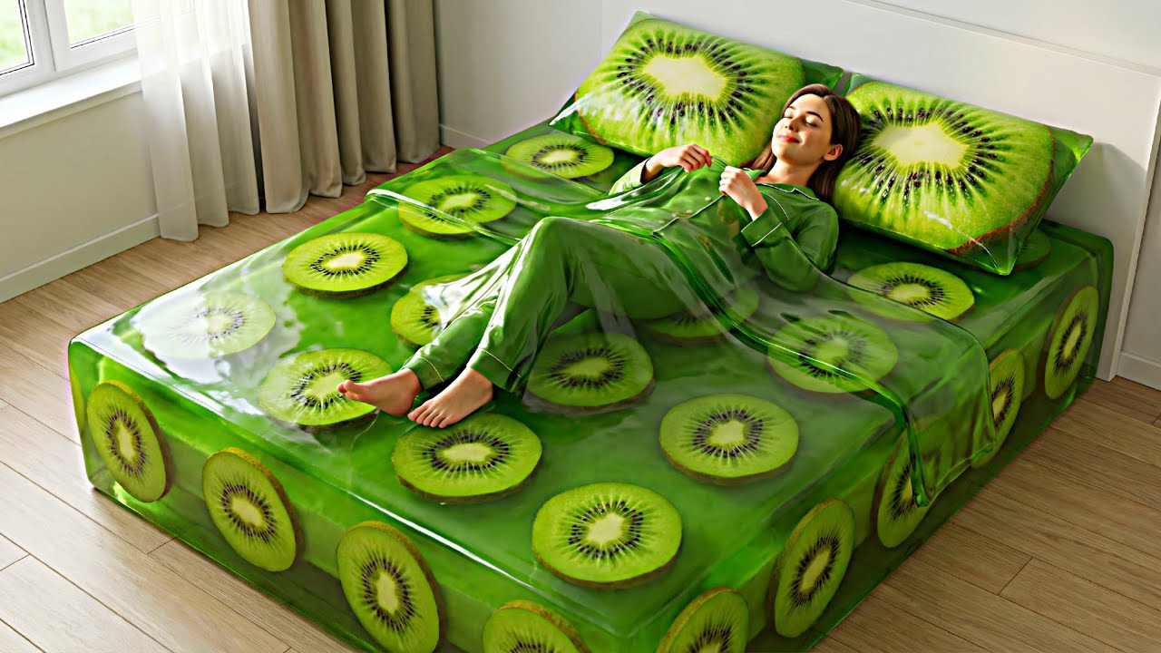 ⭐Which dream bed you choose for sleep 💤 |4k ultra satisfying ASMR vedeos #satisfyingvideo 