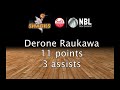 BIG PLAYS: Derone Raukawa Wk 14 v Giants