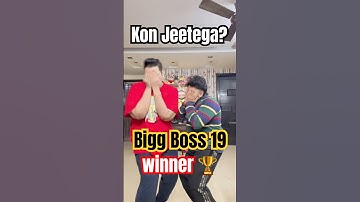 Bigg Boss 19 Winner 😍 Grand Finale #shorts #biggboss #biggboss19 #biggbosswinner