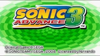Sonic Advance 3 (GBA Gameplay) Part 1 [Full HD]
