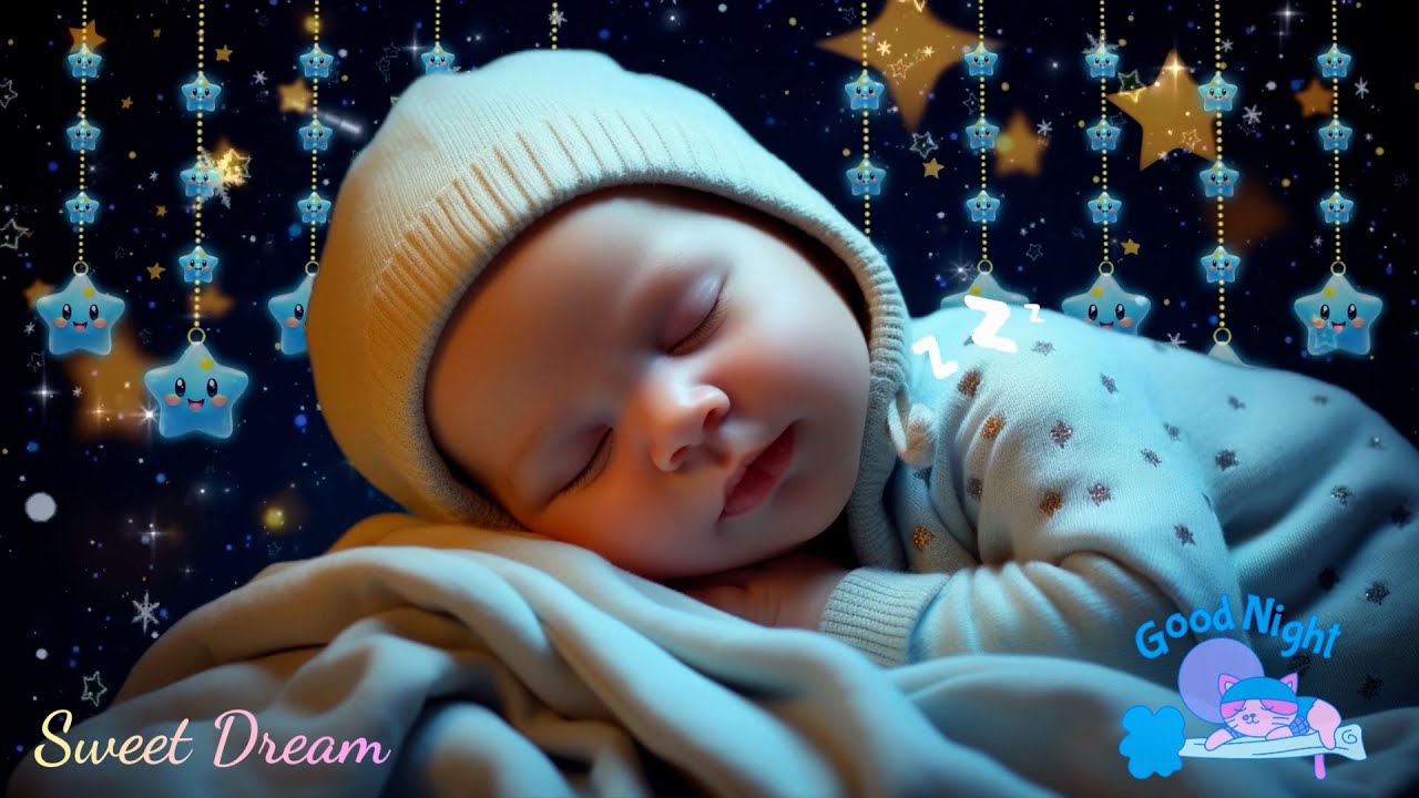 Baby Sleep Music 💤 Mozart & Brahms Lullabies | Deep Night Sleep for Babies & Parents