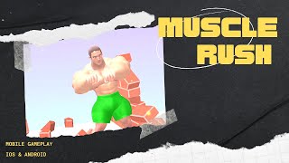 Muscle Rush - All Levels Mobile Game iOS & Android, Muscle Rush Gameplay New Level. screenshot 5
