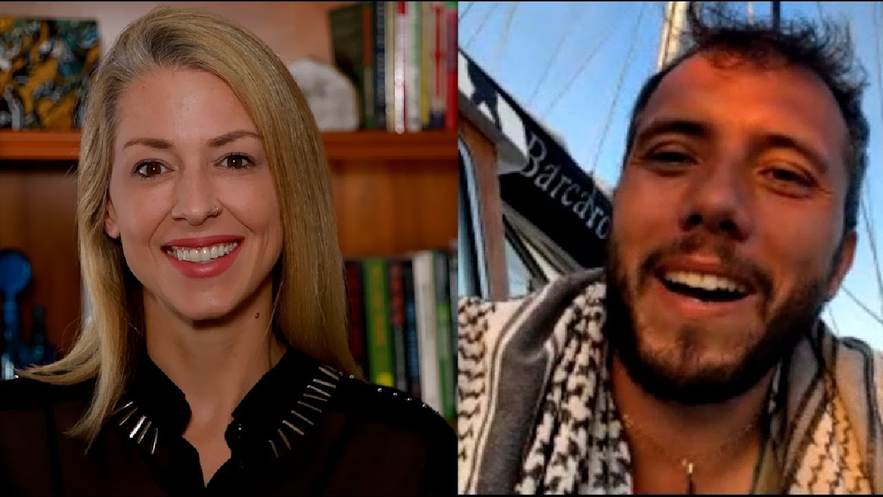 LIVE Interview From Gaza Flotilla as Threats Escalate