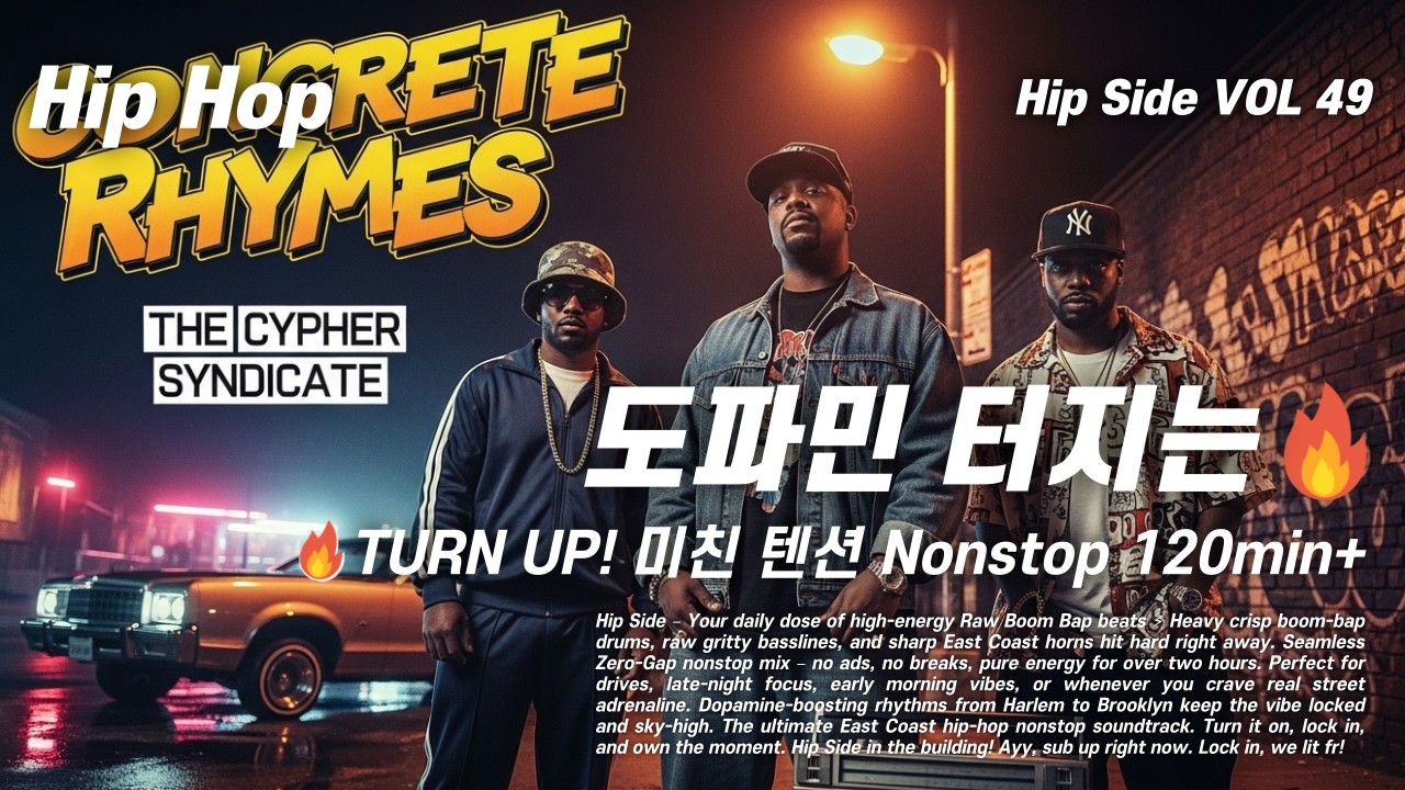 [Playlist] 🚨 TURN UP! 붐뱁 x 트랩 하이브리드 | 도파민 터지는 미친 텐션 Nonstop 120min+ 🔥
