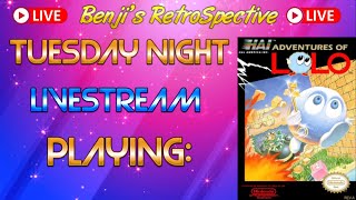 #9 Livestream: Playing Adventures Of Lolo on NES - Floor 6 screenshot 5