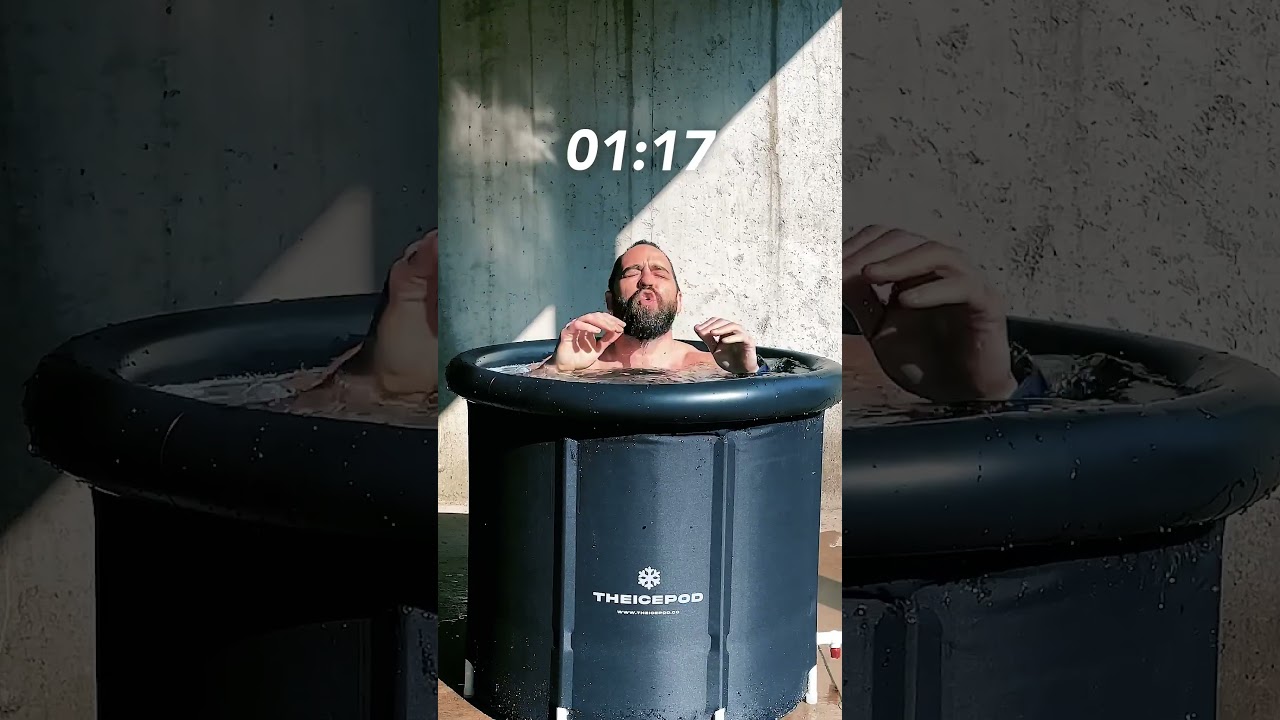 Ice bath - how long ‘til the pain stops? Day 02 @ 54° 