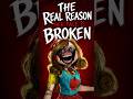 THE REAL REASON HER FACE IS BROKEN #missdelight #poppyplaytime #horrorgame
