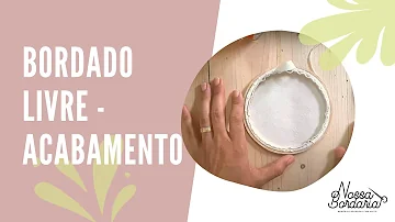 É possível remover bordado?