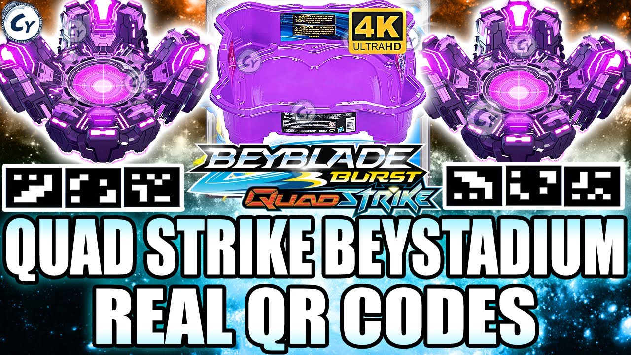 Todos Beyblade Burst Quad Strike QR Codes + Pro Series #beyblade #beyb