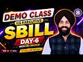 🎯CS Executive - SBILL DAY -  6 🚨| CS GD SALUJA | Demo Class Dec. 2026