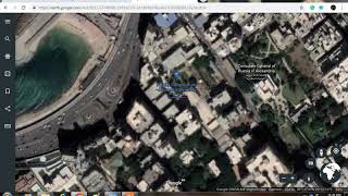 قياس المساحات و المسافات من الخريطة بأستخدام برنامج Google Earth