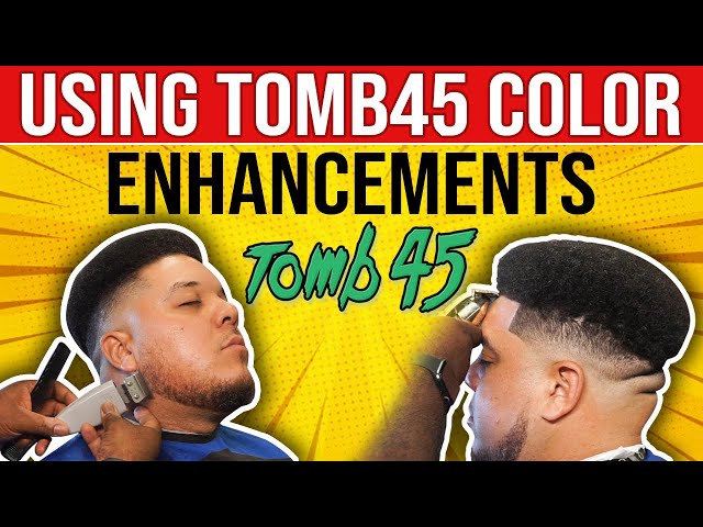 How To Use Line-Up Color Enhancement and SeanCutsHair Color Card(Tomb 45:  Black/Brown) 