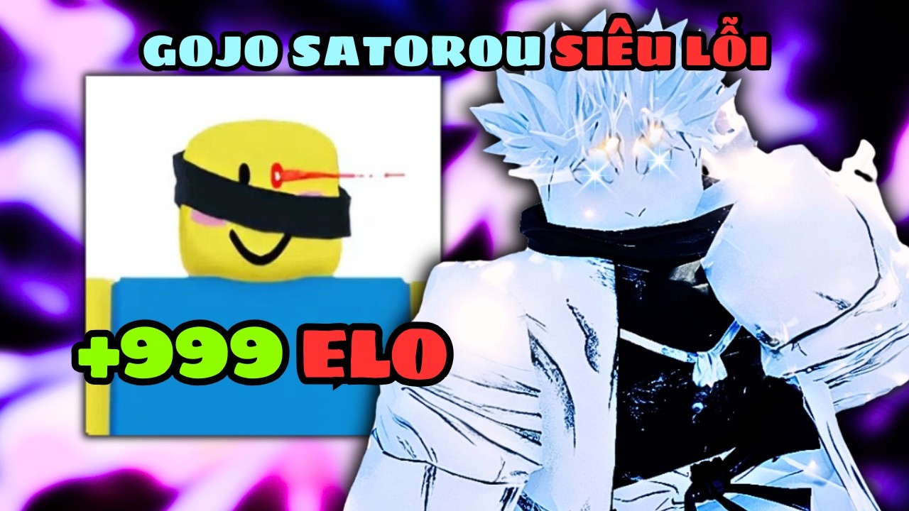 Mình Dùng Gojo Satorou Để Leo Rank Trong Jujutsu Shenanigans!!!