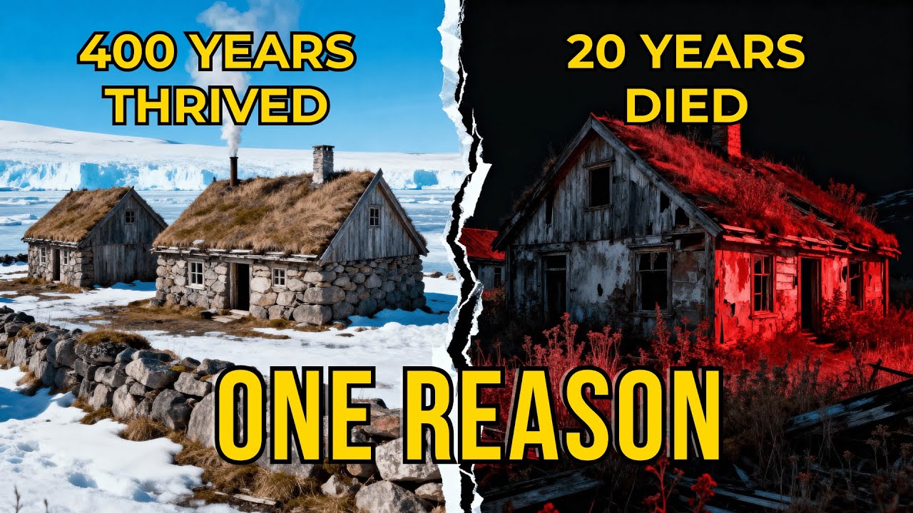 How Did Vikings Abandon an Entire Continent? — 400 Years in Greenland, 20 Years in America