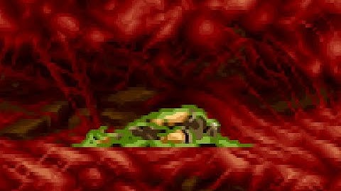 Metal Slug 3 - Eri Kasamoto melts into Goo