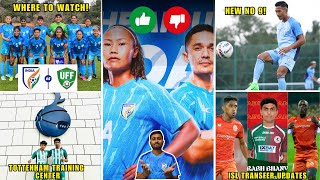 Indian Team's new jersey|Chhangte on new no 9|India vs UZB friendly|Kickstart FC player at Tottenham