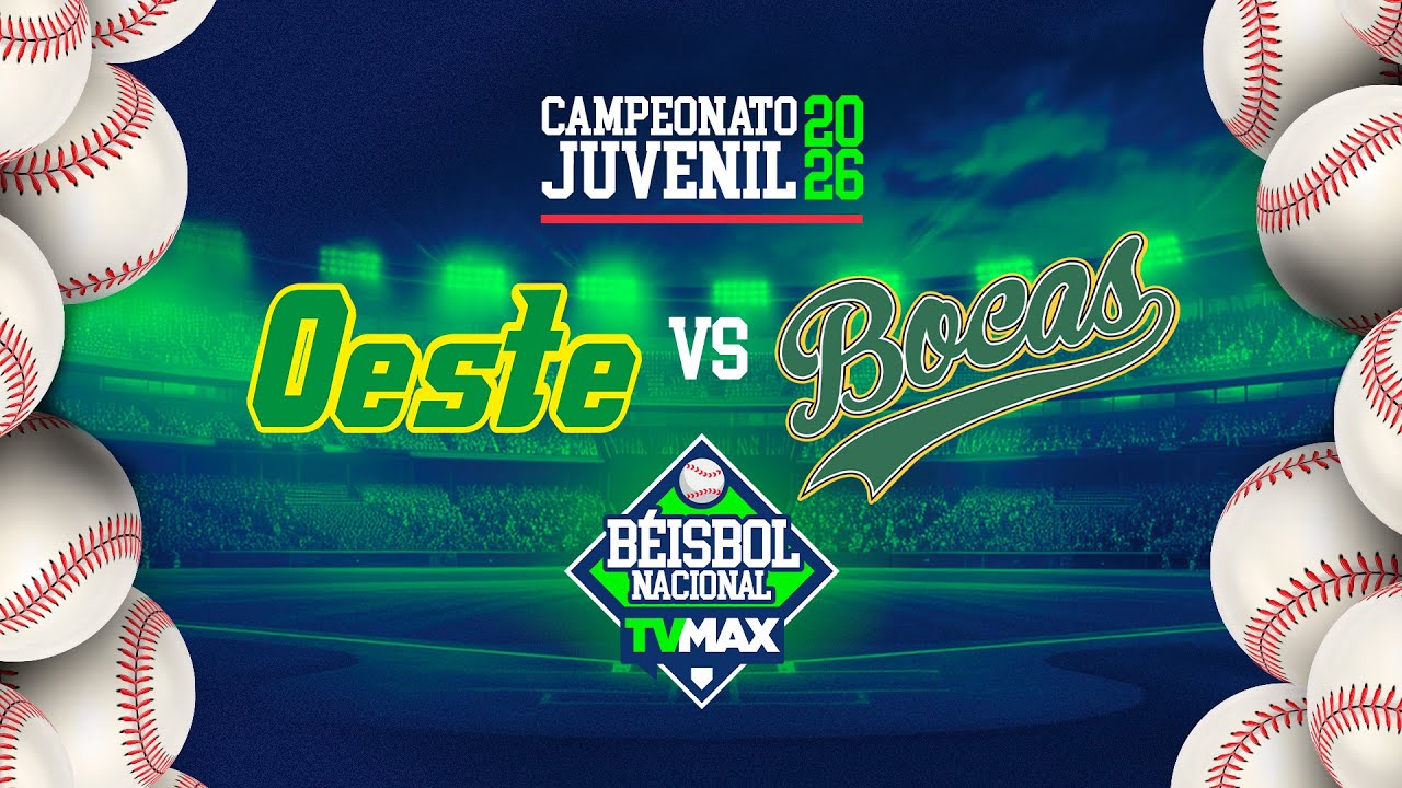 PMÁ. OESTÉ  VS BOCAS DEL TORO  | ⚾ BÉISBOL JUVENIL  2026 | 