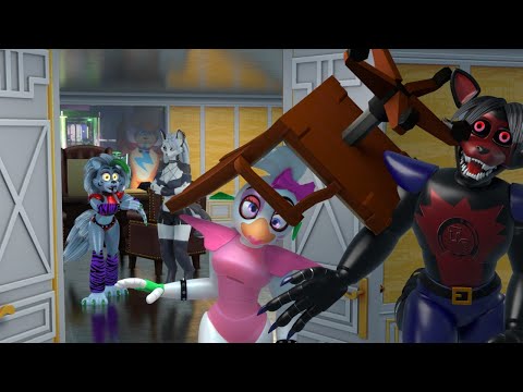 A normal day with Loona Fnaf Security Breach Crossover Helluva Boss Animation