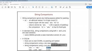 Database Systems: Lecture 18 Complete