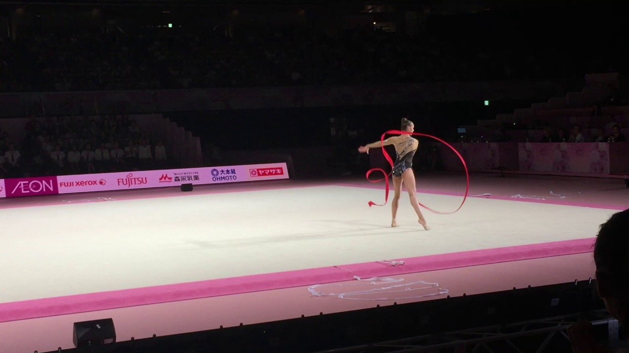 Margarita Mamun - Ribbon at AEON CUP 2016 Japan