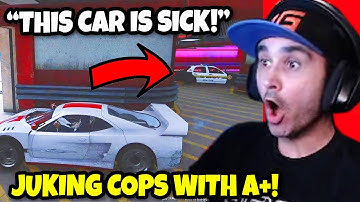 Summit1g JUKES COPS With Hilarious TRICKS In SICK A+ Car BOOST! | GTA 5 NoPixel RP