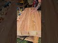planing this laminated 4x16 inches slab #woodscraft #woodworking #handmade #handtools #woodcreation
