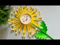 Recycle Paper Cups into Beautiful Sunflower 🌻 | DIY Home Decor