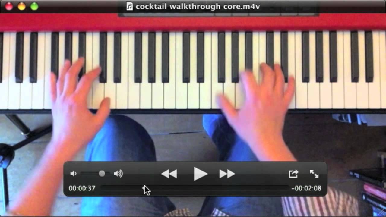 A cocktail piano walkthrough YouTube