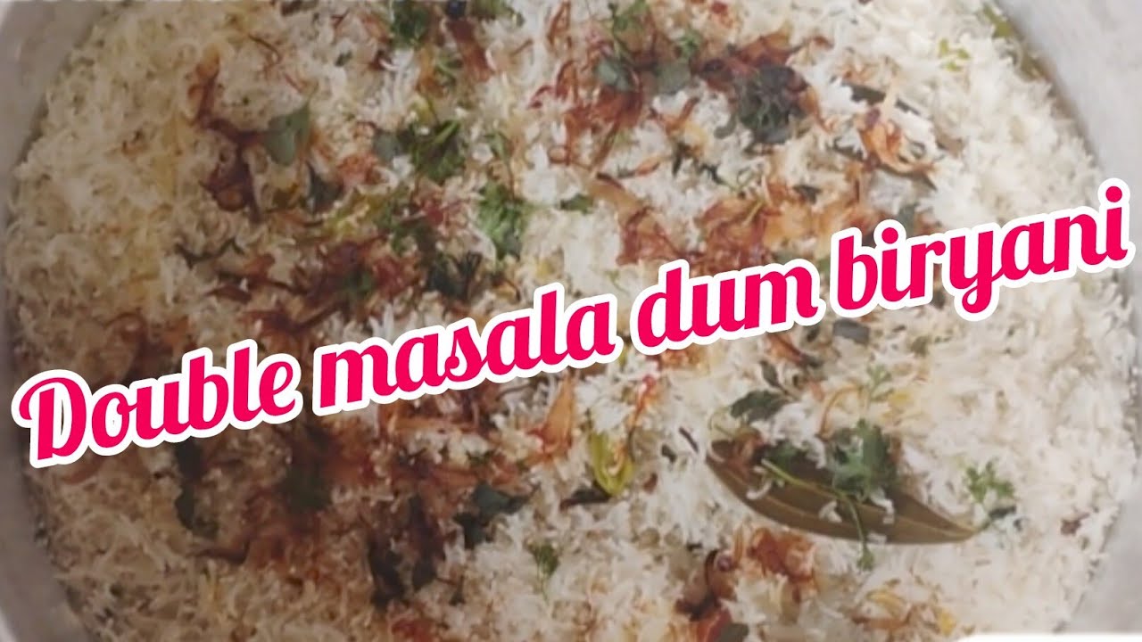 Double masala dum biryani #indianfood # Shortfeed # short video 
