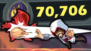 I played Ezio and got 70,706 glory in Brawlhalla Ranked