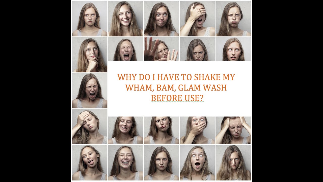 Wham Bam Glam Wash, Why Must I Shake Glamorous Wash types like those from Tyler, Texas?