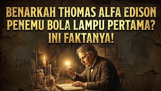 Wajib Tonton❗ Benarkah Thomas Alva Edison Penemu Bola Lampu❓ Ini Faktanya