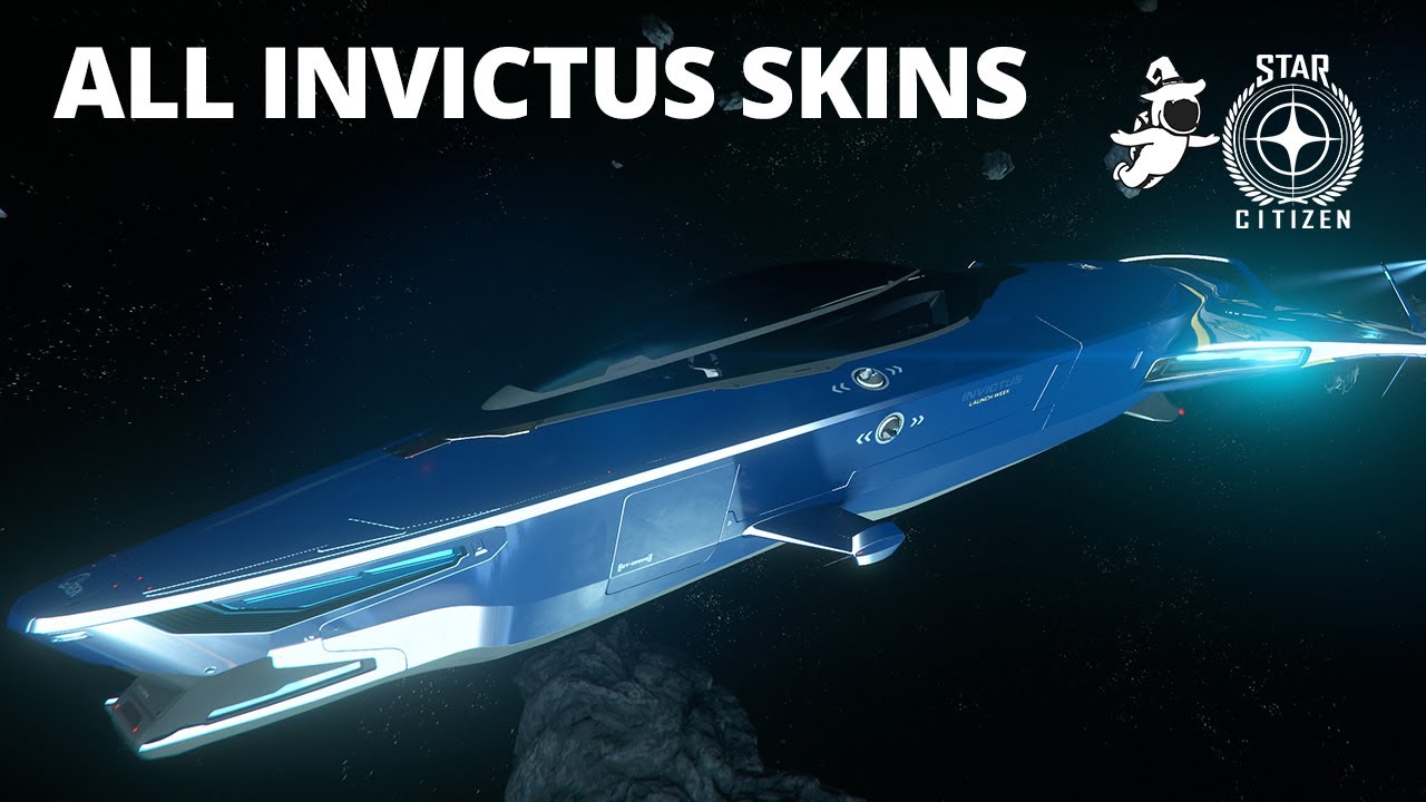 All Invictus Fleet Week Skins  - Star Citizen - YouTube