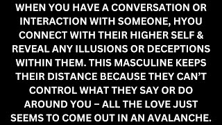 They avoid you sometimes because they can't control the love they feel... [Divine Feminine Reading]