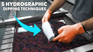 Top 5 Hydrographics Dipping Techniques