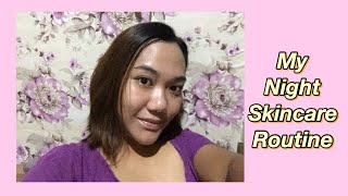 My First Vlog Night Skincare Routine Hubadera?