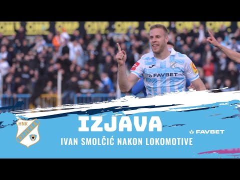 Ivan Smolčić nakon Lokomotive - polufinale SuperSport Hrvatskog kupa (2023./2024.)