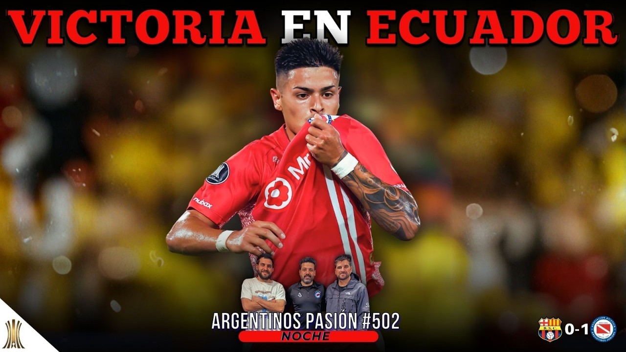 1-0 a Barcelona en Guayaquil por la ida de la fase 2 de la Copa Libertadores - AP Noche - 