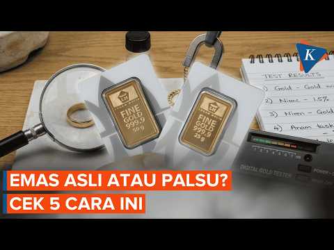 5 Cara Bedakan Emas Asli dan Palsu Menurut Peneliti BRIN