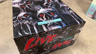 LIVE EVIL 49 shot firework cake 🔥🔥💥 BANGER BY 1%er 