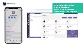 Dynamics Calling CRM Integration with Microsoft Teams - ROGER365.io